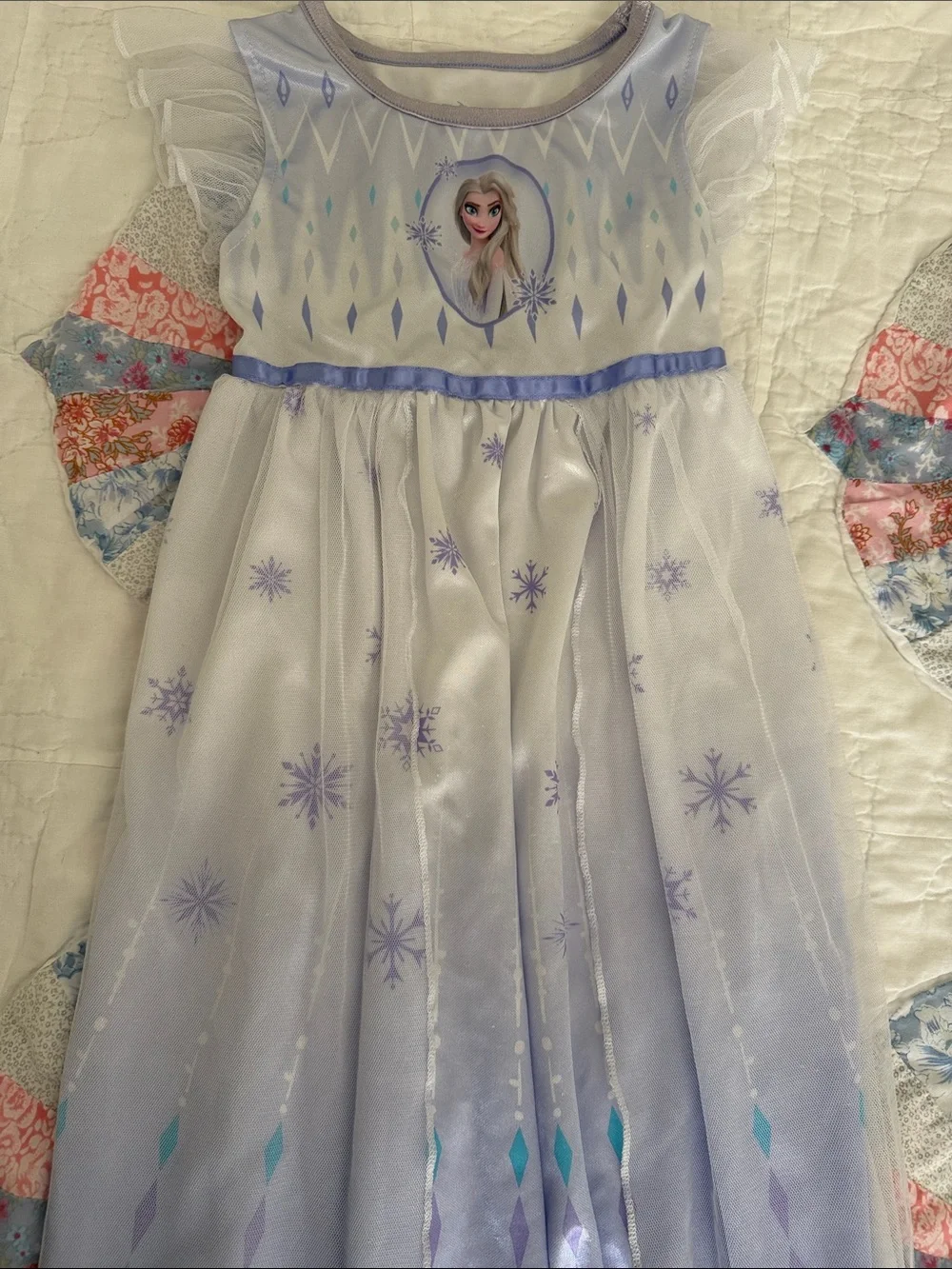Disney Elsa Toddler Nightgowns- Lavender, Light Blue, Royal Blue - Picture 6 of 8